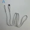 Cable de Datos Android Blanco Puro 6A Tipo C Cable de Carga para Teléfono Móvil Tipo-C Adecuado para Apple Huawei Cable de Carga Súper Rápida