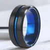 Anillo de Acero Inoxidable para Hombre Diseño de Nicho Hip-Hop ins Pulsera de Joyería de Acero de Titanio Antidesvanecible Giratoria para Hombre