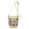 Dropshipping Internacional Tendência Pequena Bolsa de Celular Bordada Feminina 2026 Nova Elegante Versátil Transversal Feminina