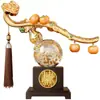 Nuevos Adornos de Calabaza de Cristal Estilo Chino Ruyi Lujo Accesible Sala de Estar de Gama Alta Entrada Gabinete de TV Gabinete de Vino Decoración Regalo de Inauguración de Casa