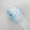 Borda de Renda com Lantejoulas de 4cm Fita de Chiffon Fresca Laço Artesanal DIY Caixa de Presente Lembrança Acessórios de Roupa Fita