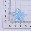 Pequeños Accesorios de Resina de Concha Colorida con Purpurina Transparente Accesorios para Pasador de Pelo Hebilla de Zapato DIY Accesorios para Bolso Sombrero DIY