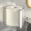 Caixa de Rolo de Papel Toalha Caixa de Armazenamento de Rolo de Papel para Rosto Montada na Parede Tubo de Papel em Rolo Criativo para Casa Caixa de Papel Multifuncional Acessível para Sala de Estar