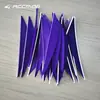 Multicolor 4 polegadas Gota d'água Golfinho Pena Real Pena Direita Pena de Peru Arco Recurvo Composto Arco Tradicional Acessórios Universais para Arco