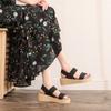 Sandalias de Plataforma de Moda con Falda, Zapatos de Playa Elegantes y Duraderos, Nuevo Modelo 2025, Sandalias de Suela Gruesa de Doble Uso para Mujer, Calzado de Verano para Exteriores