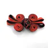 Hebilla venta al por mayor ropa infantil cheongsam botón chino botón oreja de conejo accesorios para el cabello zapatos hebilla de flor traje Tang hebilla pequeña