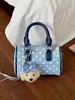 Bolso de Mano de Alto Valor Estético Estilo Coreano Moda Nicho Lunares para Mujer, Bolso Cuadrado Pequeño Nuevo Boston, Bolso Cruzado Casual para Hombro