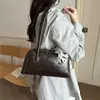 Bolso Boston estilo retro transfronterizo para mujer, nuevo bolso tipo almohada de gran capacidad, bolso de hombro para debajo del brazo, bolso baguette para ir al trabajo
