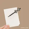 Presilha de Cabelo com Strass 2026 Novo Modelo Presilha Reta de Alta Qualidade Super Apertada Antiderrapante Presilha Lateral Presilha para Franja