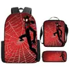 Mochila Escolar Homem-Aranha De Volta ao Lar Mochila do Spiderman Expedição Heroica Mochila de Desenho Animado Europeu e Americano