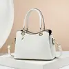 Nova bolsa de ombro e transversal simples e versátil para mulheres, bolsa de mãe elegante e versátil