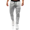 Nuevos pantalones casuales deportivos para exteriores para hombre, pantalones a juego de color con cinturón para hombre