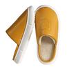 Pantufas de Algodão Masculinas de PU Impermeáveis para Casa com Sola Grossa Quentes para Interior Algodão de Pelúcia para Casa Outono e Inverno