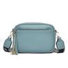 Bolso de Crowdsourcing de Nicho Todo-partido Estilo Francés Verano 2024 Bolso Cruzado para Teléfono Móvil de Mujer Bolso de Flecos Color Sólido Estilo Occidental Transfronterizo Bolso