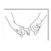 Amor Familiar Abrazo Arte Línea Pintura Póster Abstracto Simple Lienzo Impresión Amor Beso Imagen Pintura Decorativa Núcleo