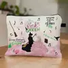 Nueva Bolsa de Cosméticos Estampada de Bruja de Calabaza para Halloween Bolsa de Almacenamiento Portátil de Mano Bolsa Grande para Artículos de Tocador Bolsa de Almacenamiento