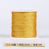 Cuerda trenzada de hilo dorado y plateado, hilo dorado para pulseras DIY, hilo de 3, 6 y 9 hebras, hilo de jade calibre 72, hilo plateado, hilo dorado para trenzar