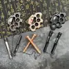 Mercadoria do Jogo Dark Zone Alma de Dragão Nunchaku Modelo de Metal Arma Corpo a Corpo Liga de Zinco Ornamento de Nunchaku 12cm