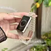 Pulseira fina de resina com três contas, adequada para Apple 9, 10, S11, Xiaomi 10, Huawei 11, GT6, Fit5.