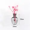 Acessórios Decorativos DIY, Mini Vaso Criativo Tridimensional, Ímã de Geladeira, Garrafa de Vidro em Miniatura, Ornamento Mini Magnético