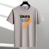 Modal 2024 Verano Nuevo Estilo Camiseta Delgada de Manga Corta Moda Hombre Marca Ins Suelta Top de Media Manga para Niños
