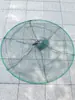 En Stock Cesta de Malla Redonda Plegable Tipo Abierto Extraíble Accesorios para Equipo de Pesca Suministros de Pesca Cesta de Malla Al por Mayor