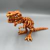 Impresión 3D transfronteriza cráneo integrado Tyrannosaurus rex articulación movimiento libre boca grande dinosaurio modelo hecho a mano