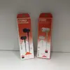 Fones de ouvido para celular 365 linha de fone de ouvido intra-auricular caixa colorida de embalagem headset com fio hifi caixa de papel neutra D21 à vista