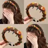 Elegante diadema de corona alta para mujer, adecuada para uso diario, no restrictiva, con dientes antideslizantes, pinza para el pelo para lavarse la cara, accesorio para el pelo