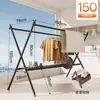 Perchero simple en forma de X perchero móvil de pie interior exterior habitación perchero para ropa hogar dormitorio perchero de pie