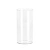 Vaso de Plástico Grande de Alta Qualidade Resistente a Quedas Transparente Criativo Simples Acrílico Estilo Ins Redondo Reto Decorações de Chão