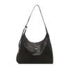 Bolsa Maillard Texturizada Retrô Feminina 2025 Nova Bolsa Transversal Bolsa de Ombro Grande Capacidade Bolsa Tote para o Dia a Dia