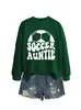 Tía del fútbol Amazon Wish sitio independiente sudadera casual y cómoda de mujer nueva de otoño e invierno de manga larga