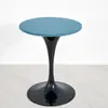 Capa de mesa redonda lavável em estilo nórdico, capa de toalha de mesa redonda para sala de estar, bar de chá, capa à prova d'água para mesa de jantar pequena, feita sob medida pelo fabricante