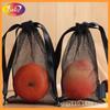 Suprimentos de Yoga Europeus e Americanos Mais Vendidos Transfronteiriços Saco de Algodão com Cordão de Malha Saco de Compras Online Saco de Malha de Algodão com Cordão para Frutas e Legumes