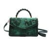 Bolsa Pequeña Portátil para Mujer de Comercio Exterior Bolso para Mujer 2025 Nueva Moda Bordado Bolso de Hombro Combinable Bandolera Bolsa Cuadrada Pequeña