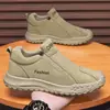 Zapatos de Hombre 2026 Otoño Nueva Llegada Zapatos Deportivos sin Cordones Zapatos Casuales para Hombre Modernos Versátiles Cómodos Resistentes al Desgaste Zapatos de Trabajo