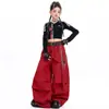 Traje de Baile de Jazz para Niñas Estilo Coreano Estilo Callejero Estilo Dulce Fresco Conjunto de Ropa para Actuación en Escenario Ropa de Práctica de Jazz Jazz