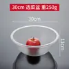 Caixa expositora de prato de hot pot picante, recipiente transparente de acrílico para porções, recipiente retangular de plástico para alimentos comercial, caixa de porção