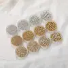 Cuentas Pequeñas Doradas Resistentes al Color de 2-4 mm Cuentas Espaciadoras Doradas y Plateadas Mixtas Cuentas de Aislamiento Material para Accesorios de Pulseras Hechas a Mano DIY