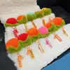 Colgante de Bolita de Carbón de Felpa Imitación Fabricante Venta al por Mayor Llavero de Coche Bolsa Muñeco de Peluche de Dibujos Animados Decoración Llavero de Moda Genial