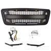 Parrilla de Camioneta Transfronteriza Adecuada para Parrilla Ford F150 Raptor 04-08 Parrilla Frontal de Camioneta Ford Modificada con Luz LED