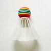 Raquete de badminton de plástico colorida para crianças EVA Bola Arco-Íris Bola Cabeça Grande Bola especial para raquete de badminton infantil