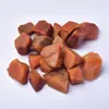 Cristal Natural Piedra Bruta Envuelto en Alambre Hecho a Mano Vidrio Ópalo Pulsera DIY Trenzado Cuentas Pequeñas Piedra Difusora de Aroma
