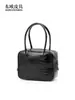 Bolso Pequeño de Cuero de Cocodrilo Siamés para Mujer, Bolso de Plumas de Moda, Bolso de Mano de Cuero Genuino para Mujer, Bolso Cruzado de Gran Capacidad para Mujer
