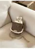 Cadena de Perlas Francesas Estilo Coreano Ins-Inspired Modelo Nuevo 2025 Cordón Personalizado Bolso de Hombro Cruzado Elegante para Mujer