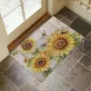 Alfombra de Piso de Terciopelo de Cristal Estilo Americano para Entrada, Resistente a Manchas, Resistente al Desgaste, Fácil de Mantener, Felpudo Disponible para Dropshipping