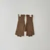 Conjunto de Luvas e Cachecol Infantil Coreano Qiunan, Novo Estilo de Inverno com Letras, Cachecol para Meninos e Meninas, Luvas à Prova de Frio e Quentes