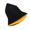 Sombrero de Pescador Bordado de Texto de Doble Cara para Pareja de Hombres y Mujeres, Sombrero de Cubeta para Estudiantes Lindo con Protección Solar para Primavera y Verano, Sombrero Fresco Pequeño