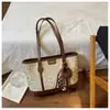 Bolso tote de moda grande para mujer, nuevo y moderno, para comercio transfronterizo, estampado de leopardo retro casual, bolso de hombro de alta gama para llevar debajo del brazo